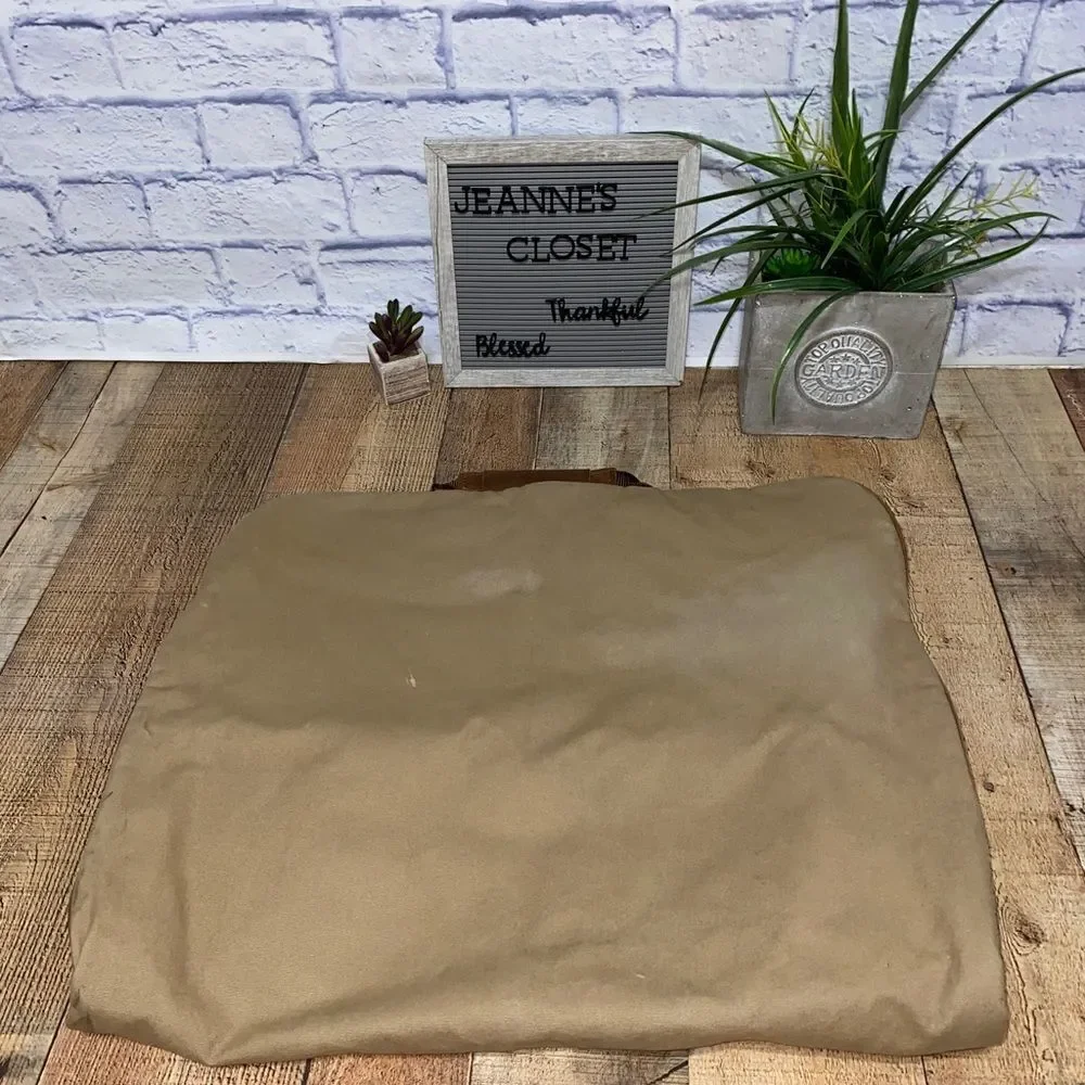 Jon hart two suiter garment bag canvas leather